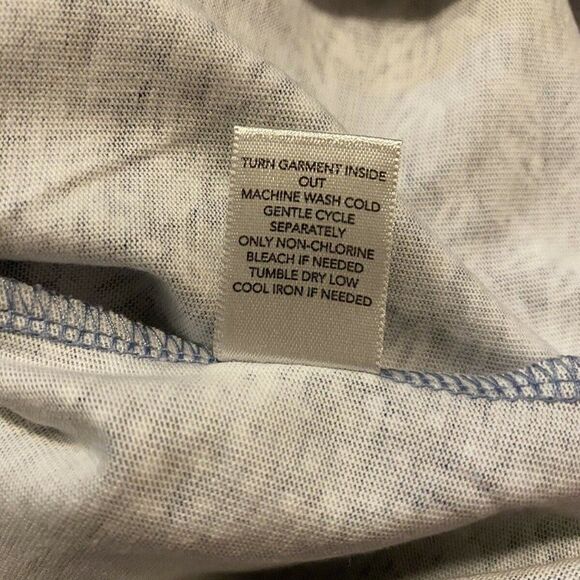 Christopher & Banks Patchwork 3/4 Sleeve Shirt NWT - Picture 7 of 7